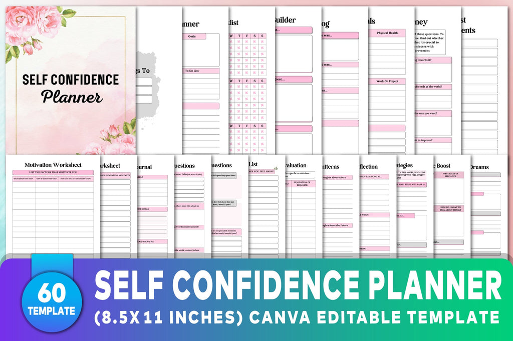 Self Confidence Planner