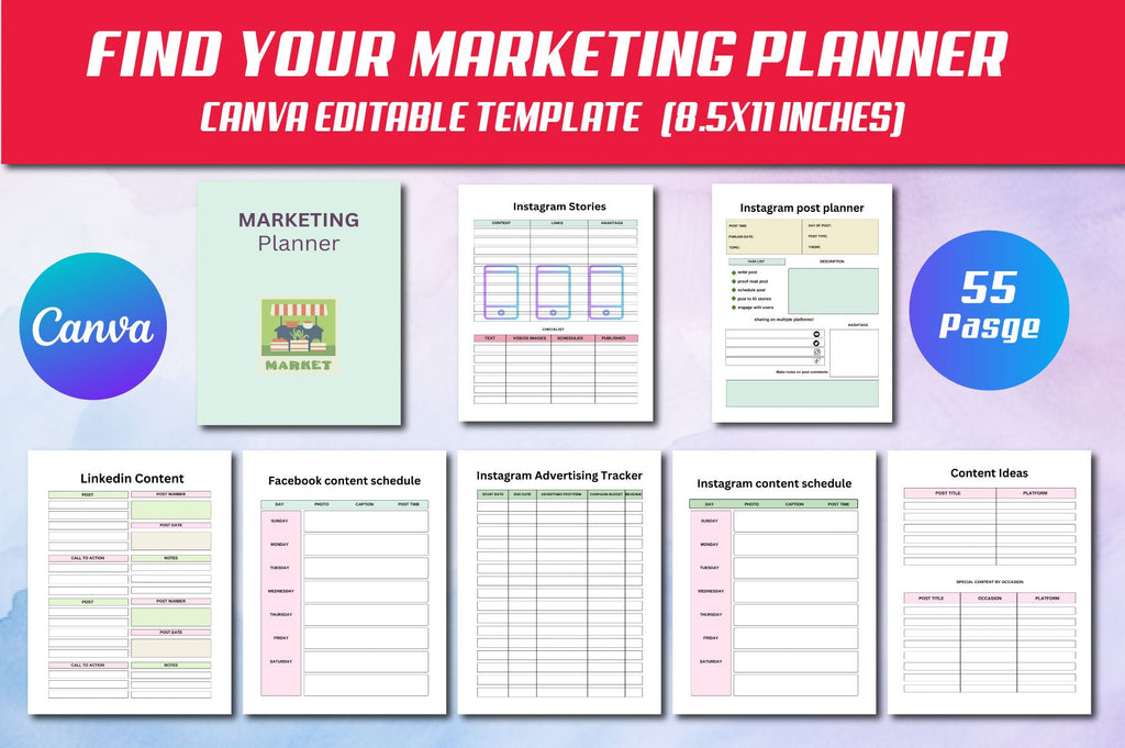 Marketing Planner 00772