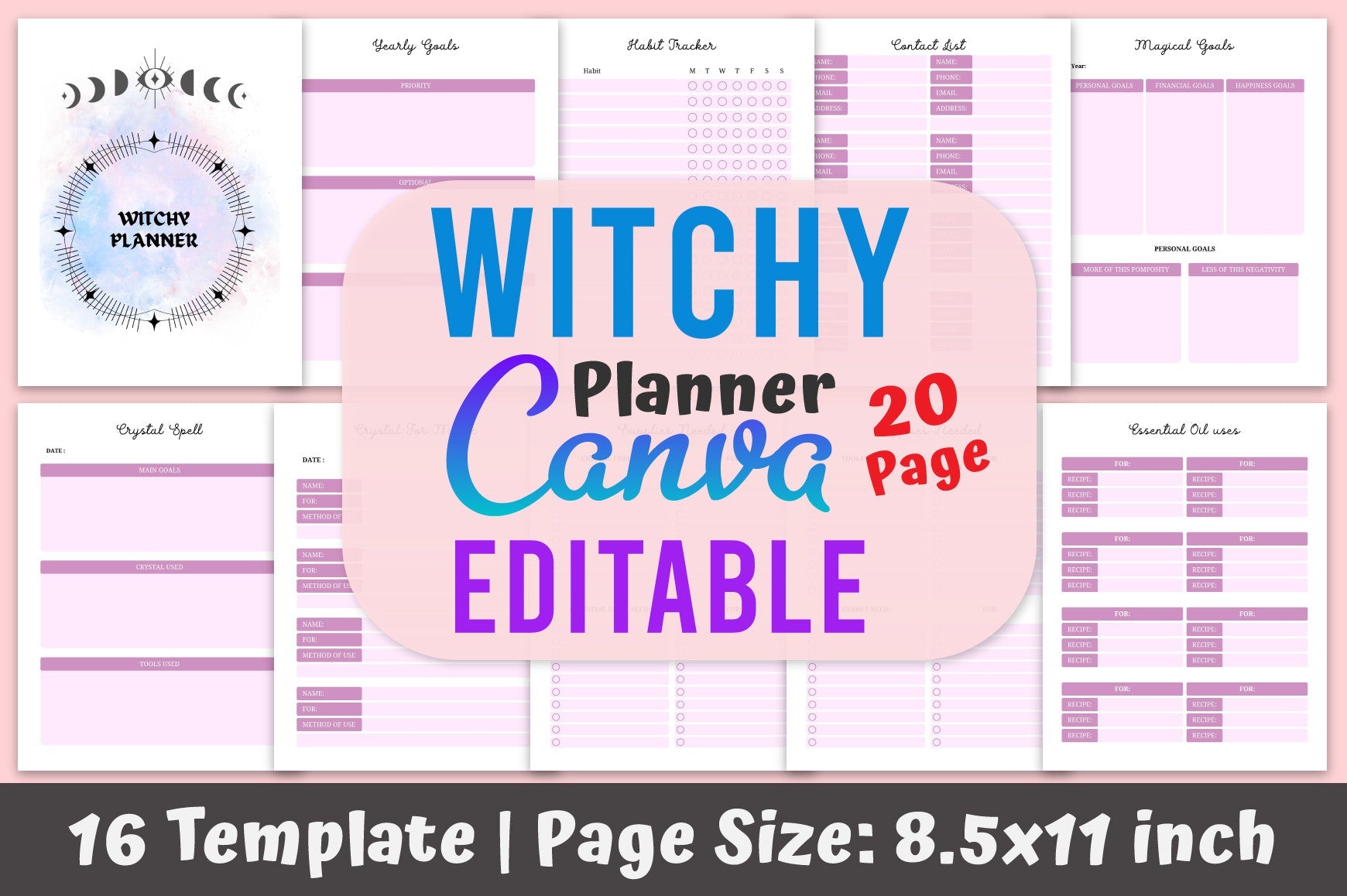 Witchy Planner