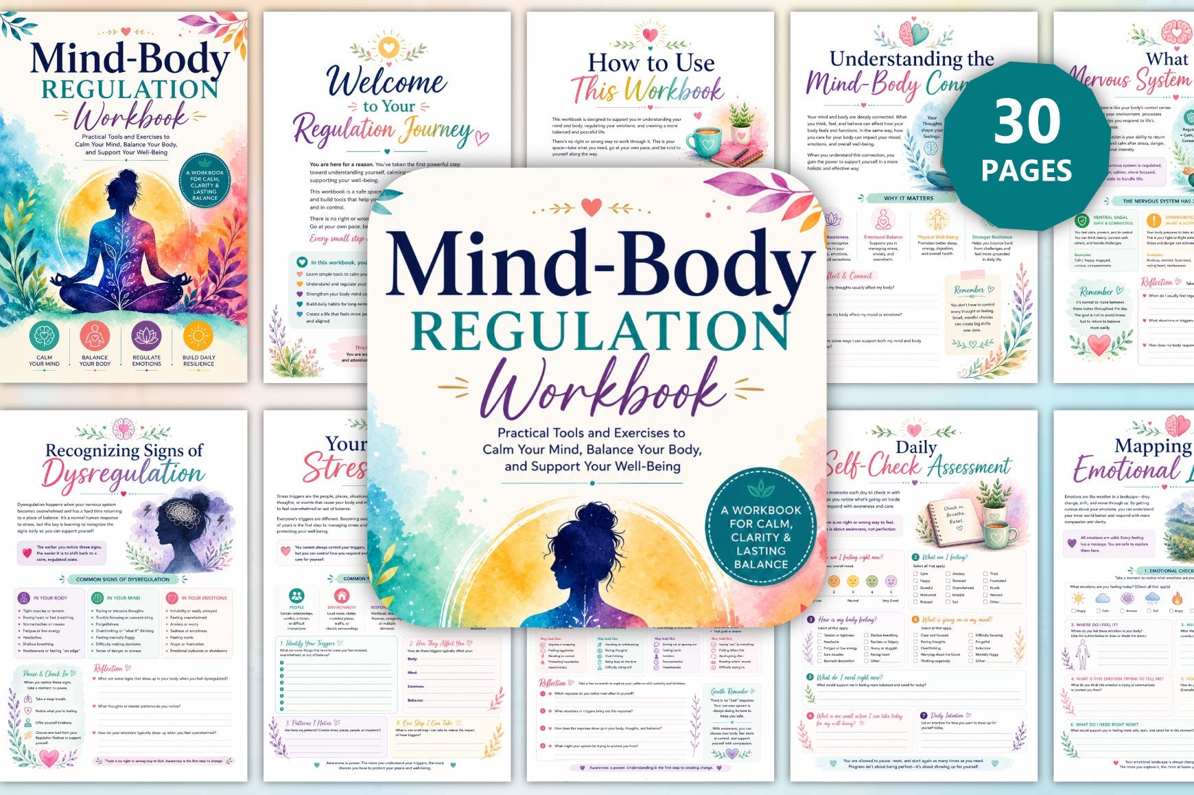 Mind Body Regulation Workbook