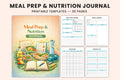 Meal Prep Nutrition Journal