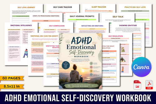 Adhd Emotional Self Discovery Workbook