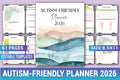Autism Friendly Planner Cover