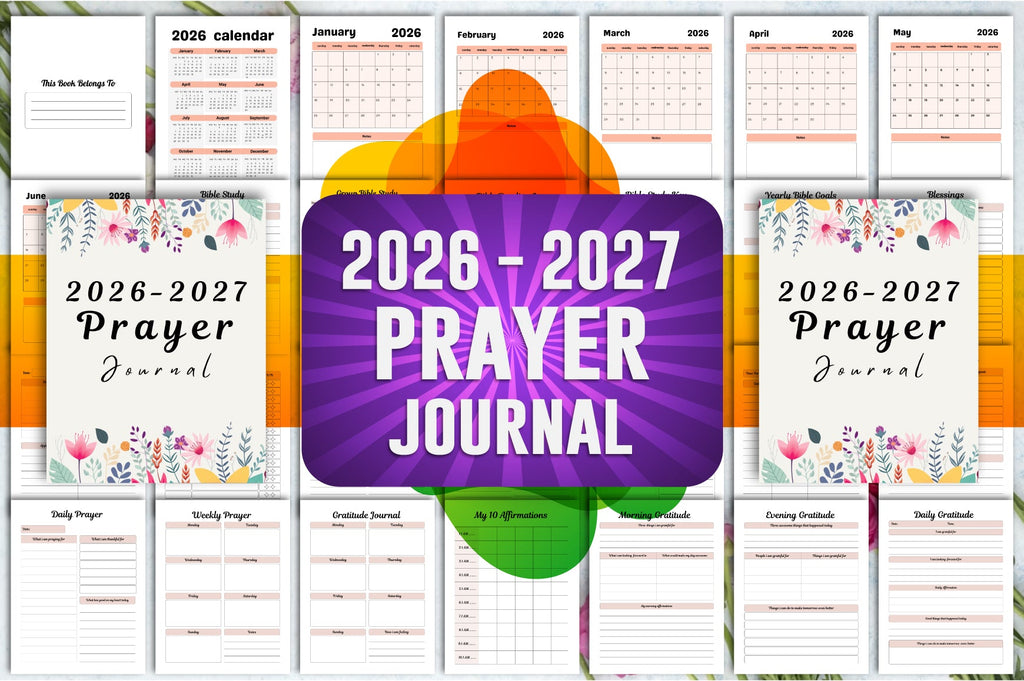 Prayer Journal for Reflection and Growth