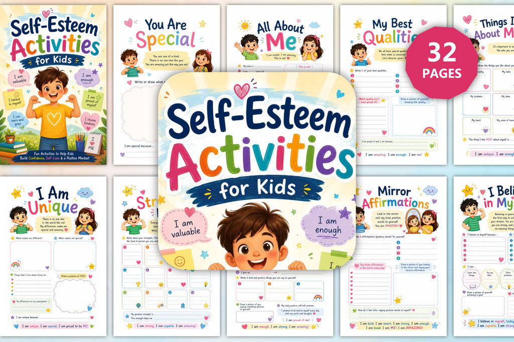 Self Esteem Activities For Kids