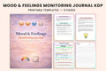 Mood Feelings Monitoring Journal