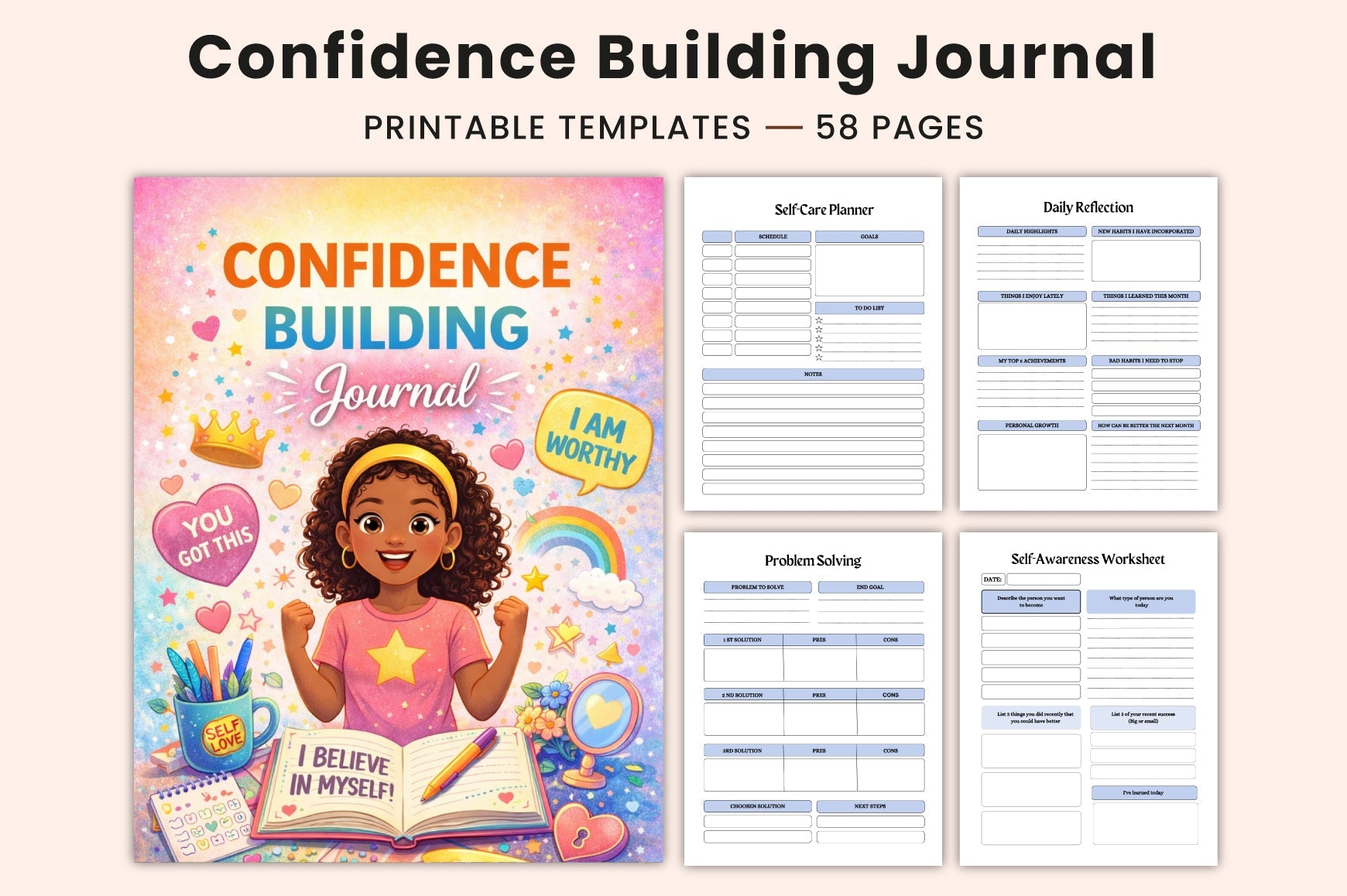Confidence Building Journal