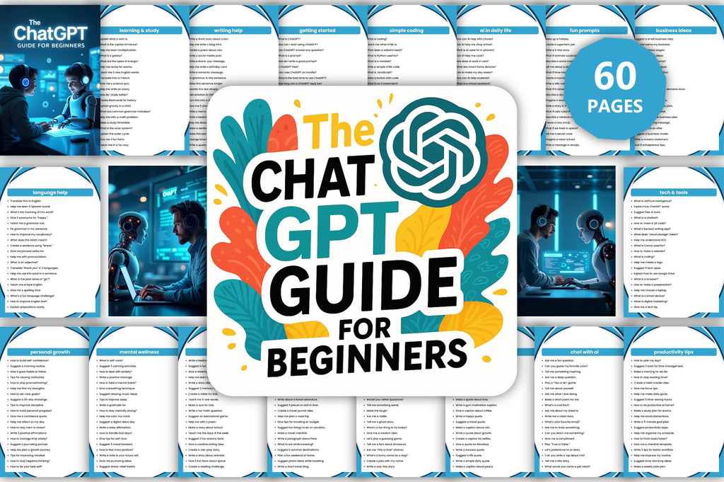 The ChatGPT Guide for Beginners Planner