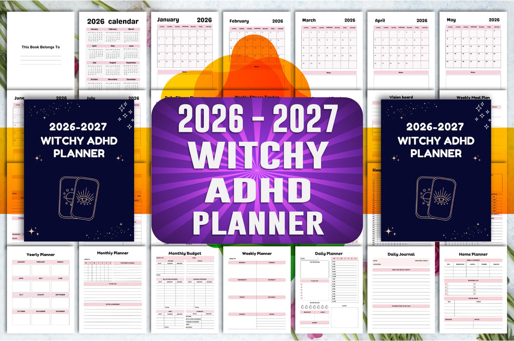 Witchy ADHD Planner