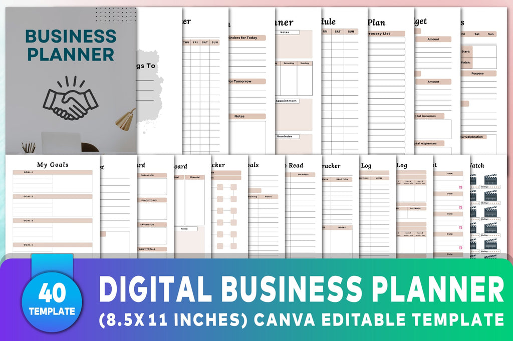 Business Planner Template