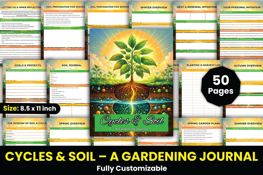 Cycles Soil Gardening Journal: Enhance Your Garden's Growth