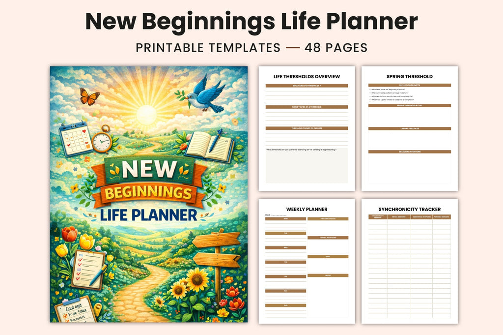 New Beginnings Life Planner