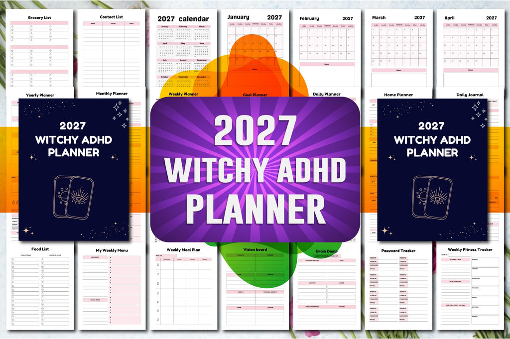Witchy ADHD Planner