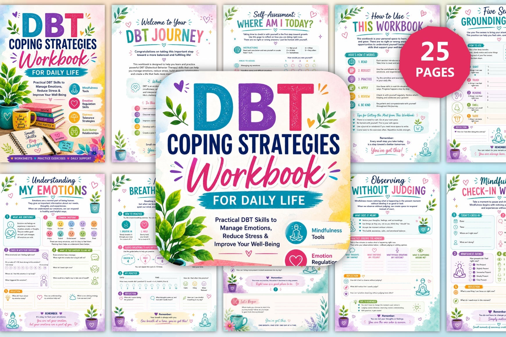 Dbt Coping Strategies For Daily Life Workbook