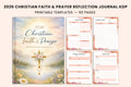 Christian Faith Prayer Reflection Journal