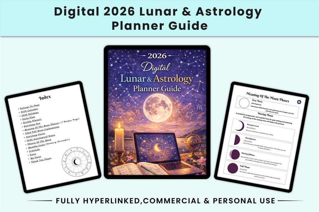 Lunar Astrology Planner