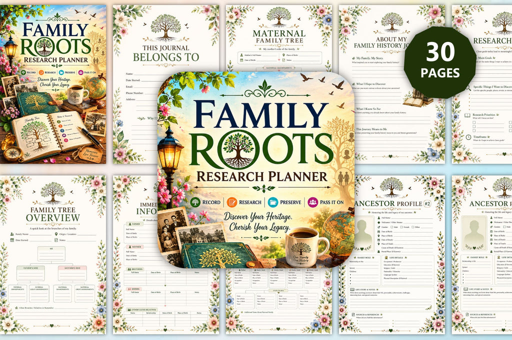 Family Roots Research Planner