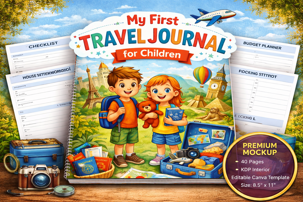 My First Travel Journal for Children