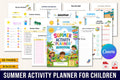 Summer Activity For Children Planner