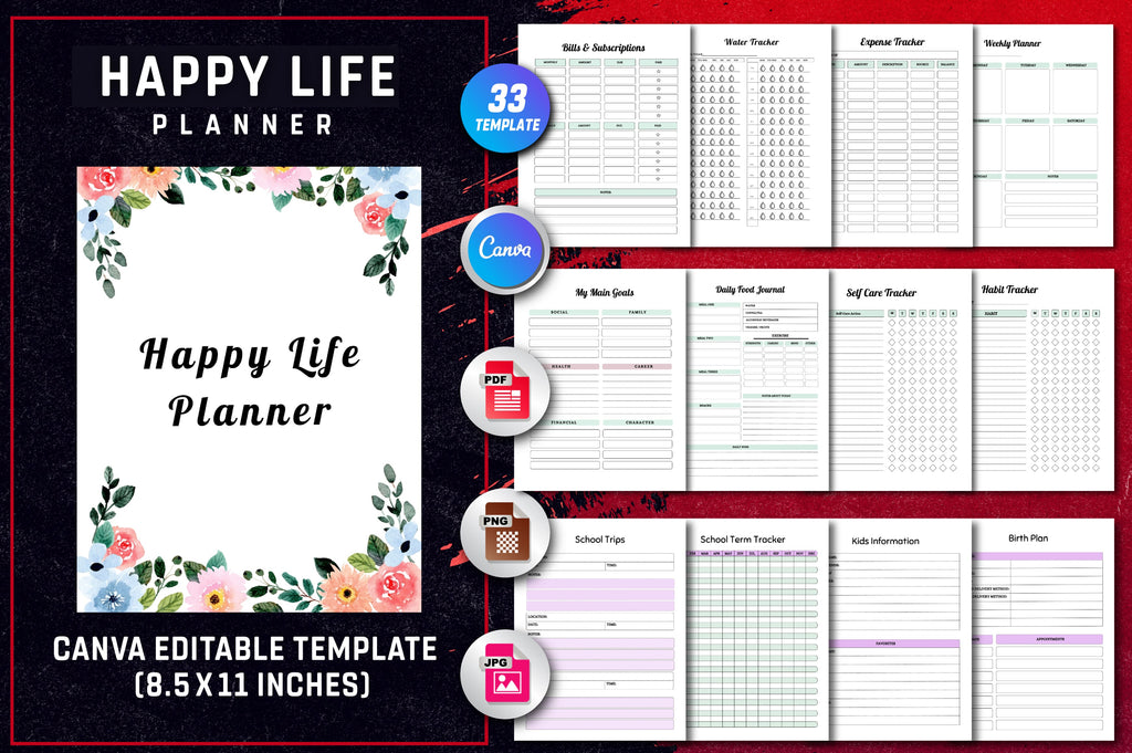 Happy Life Planner