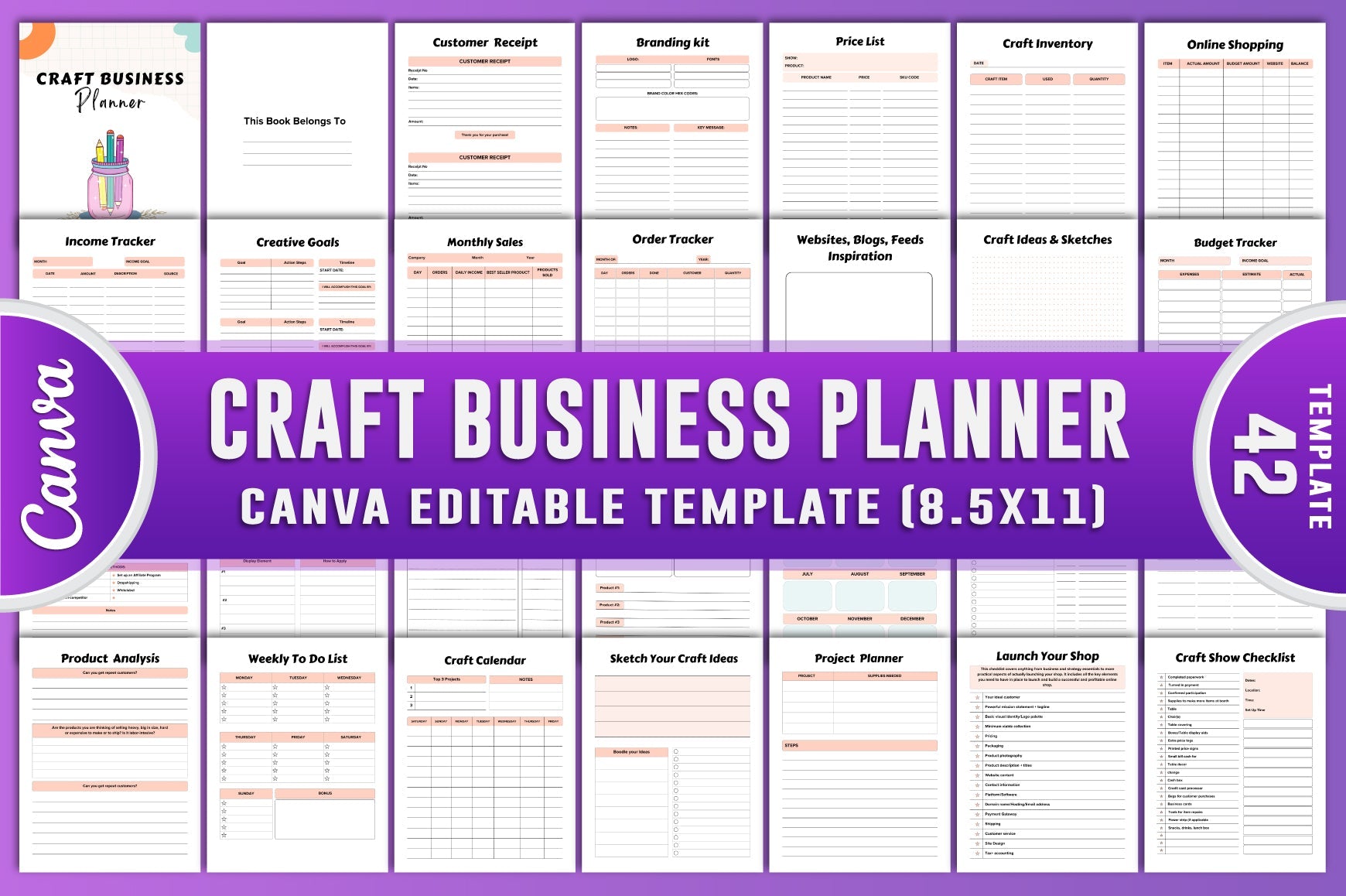 Craft Business Planner Guide
