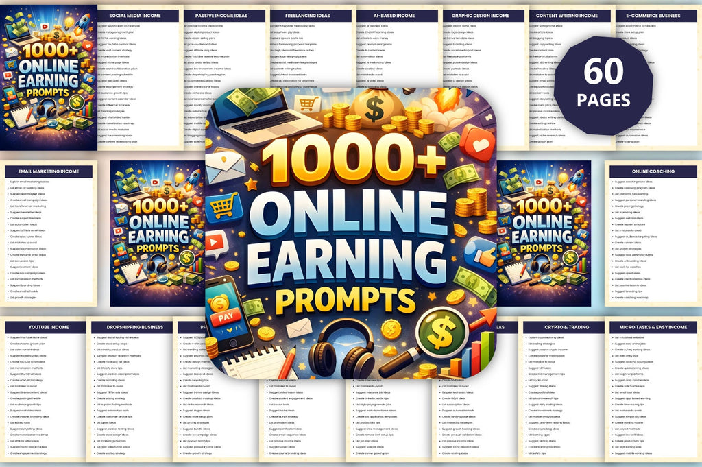 Online Earning Prompts