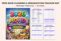 ADHD Cleaning Planner for Effective Organization Cover