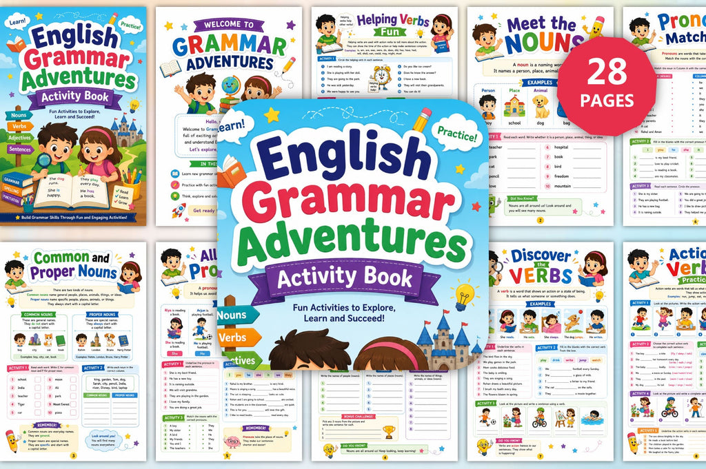 English Grammar Adventures Activity Book