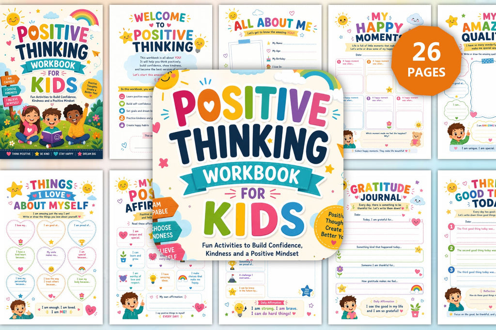 Positive Thinking For Kids Workbook