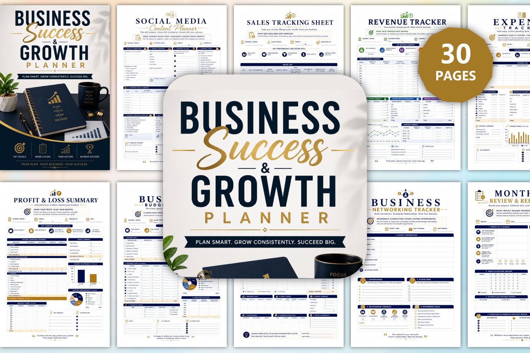 Business Success Growth Planner
