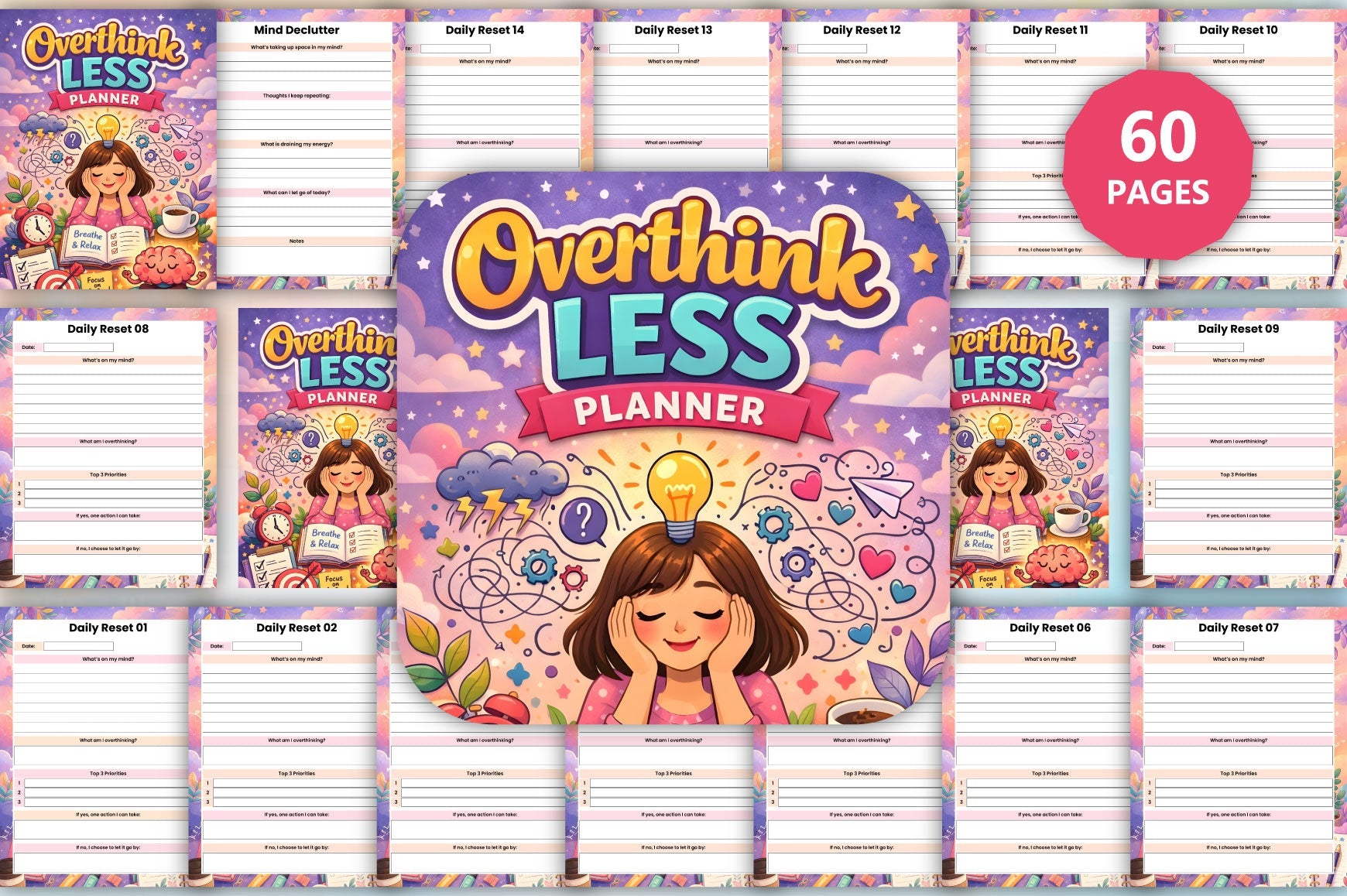 Overthink Less Planner