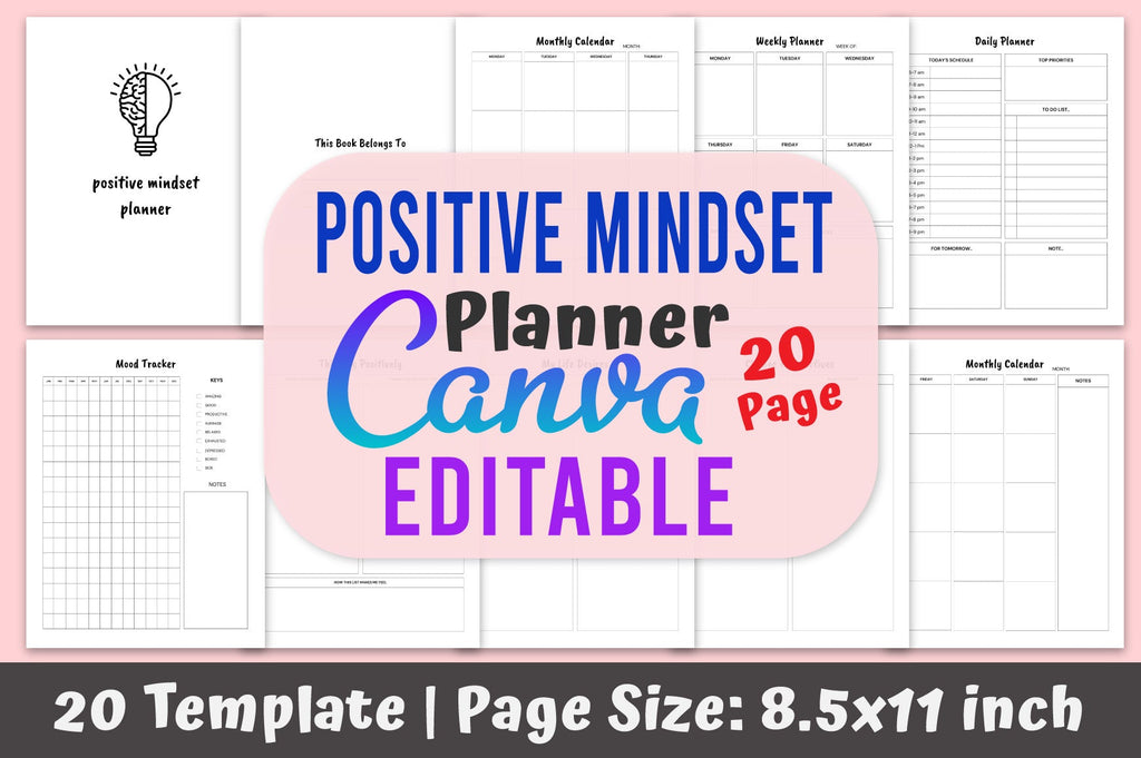 Positive Mindset Planner
