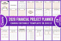 Financial Project Planner Template