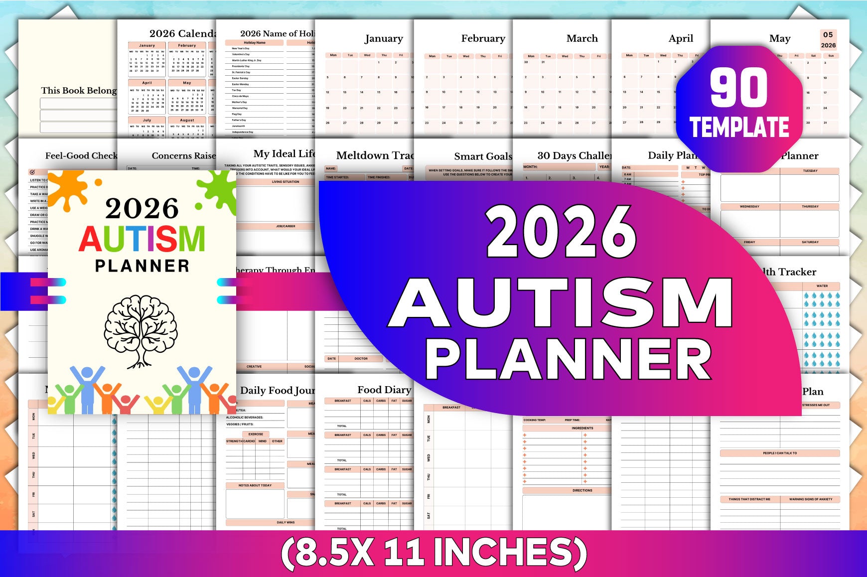 Autism Planner Guide Cover