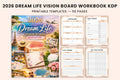 Dream Life Vision Board Workbook