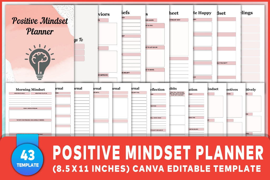 Positive Mindset Planner