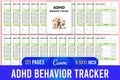 ADHD Behavior Planner printable planner cover