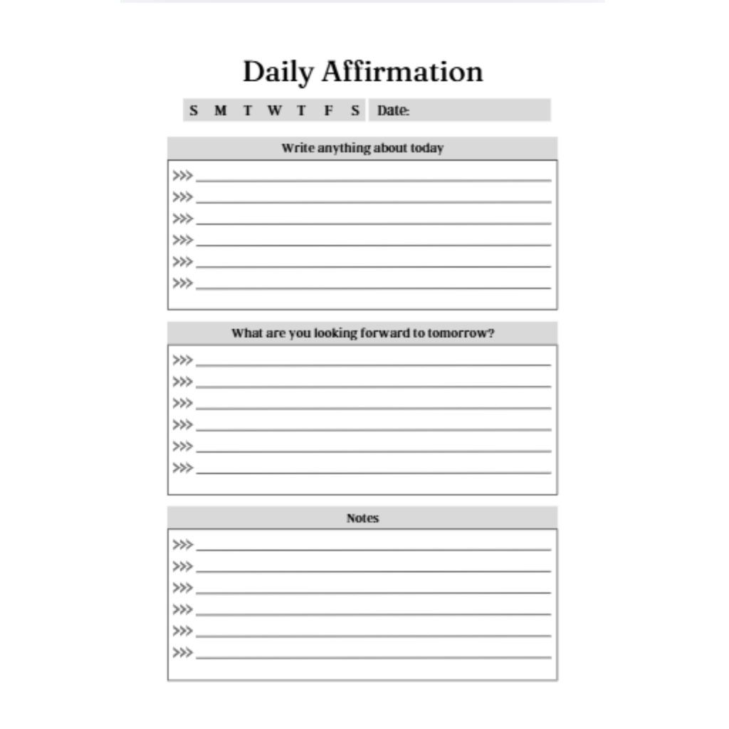 Daily Affirmation Bundle