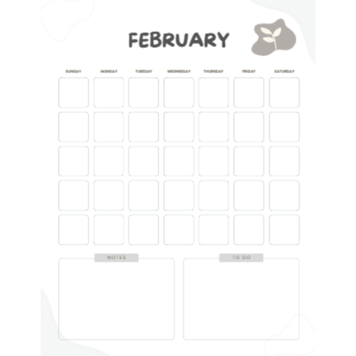 12 Monthly Calendar Bundle
