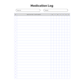 Medication Log Bundle