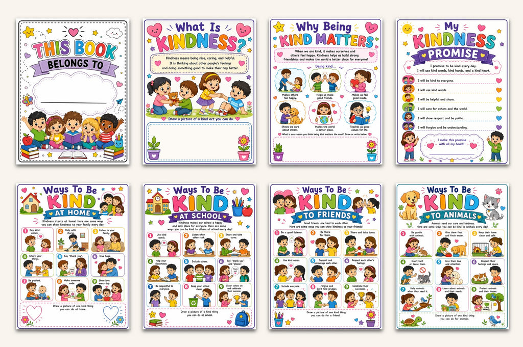 Kindness For Kids Workbook