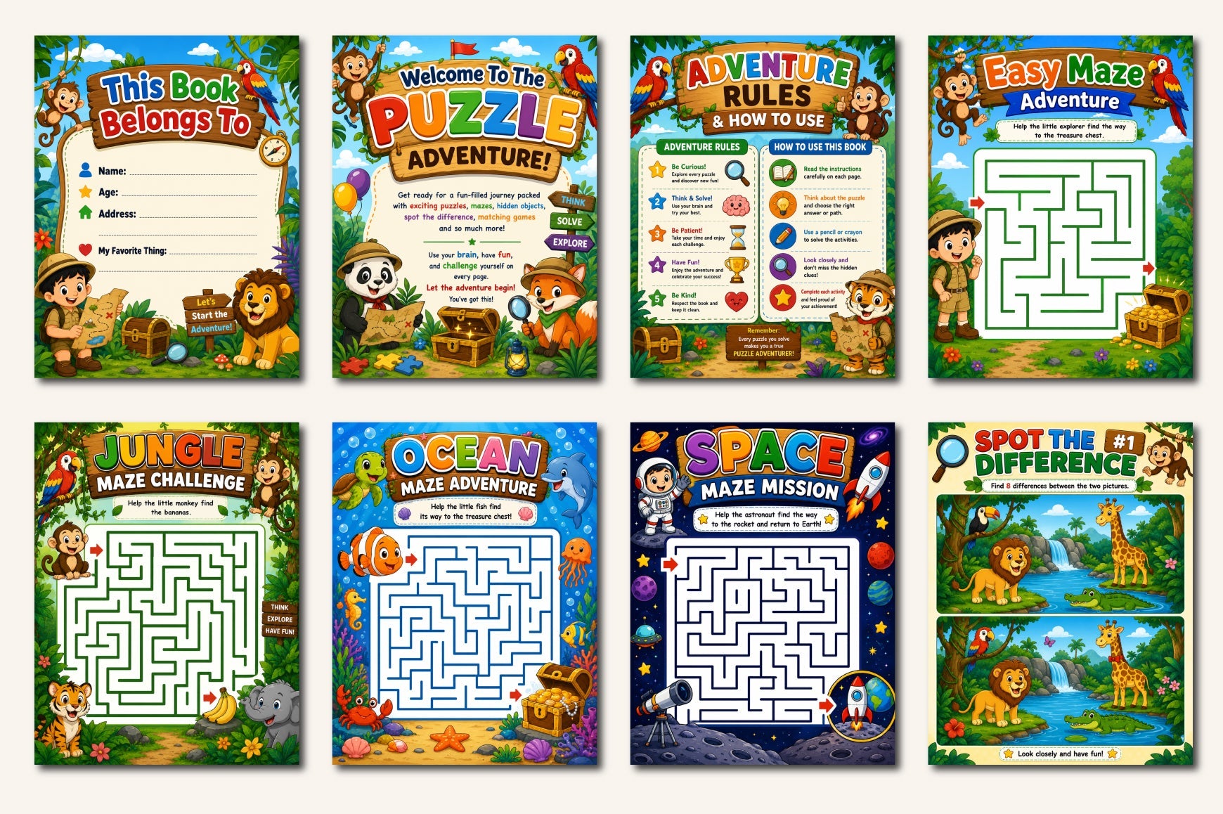 Kids Puzzle Adventure