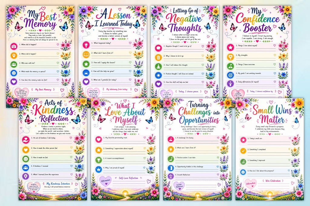Positive Mindset Reflection Journal
