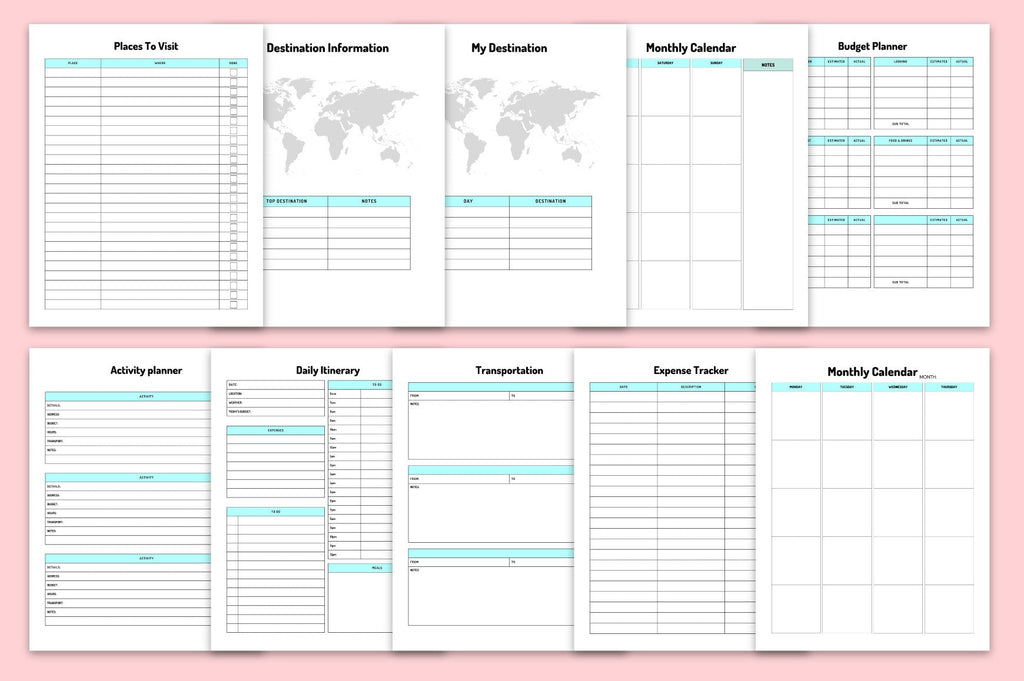 Travel Planner Guide