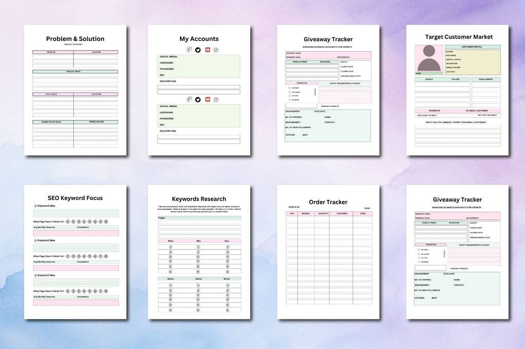 Marketing Planner 00772