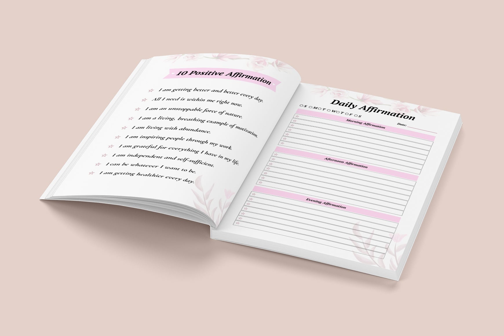 Positive Self-Love Reflection Journal