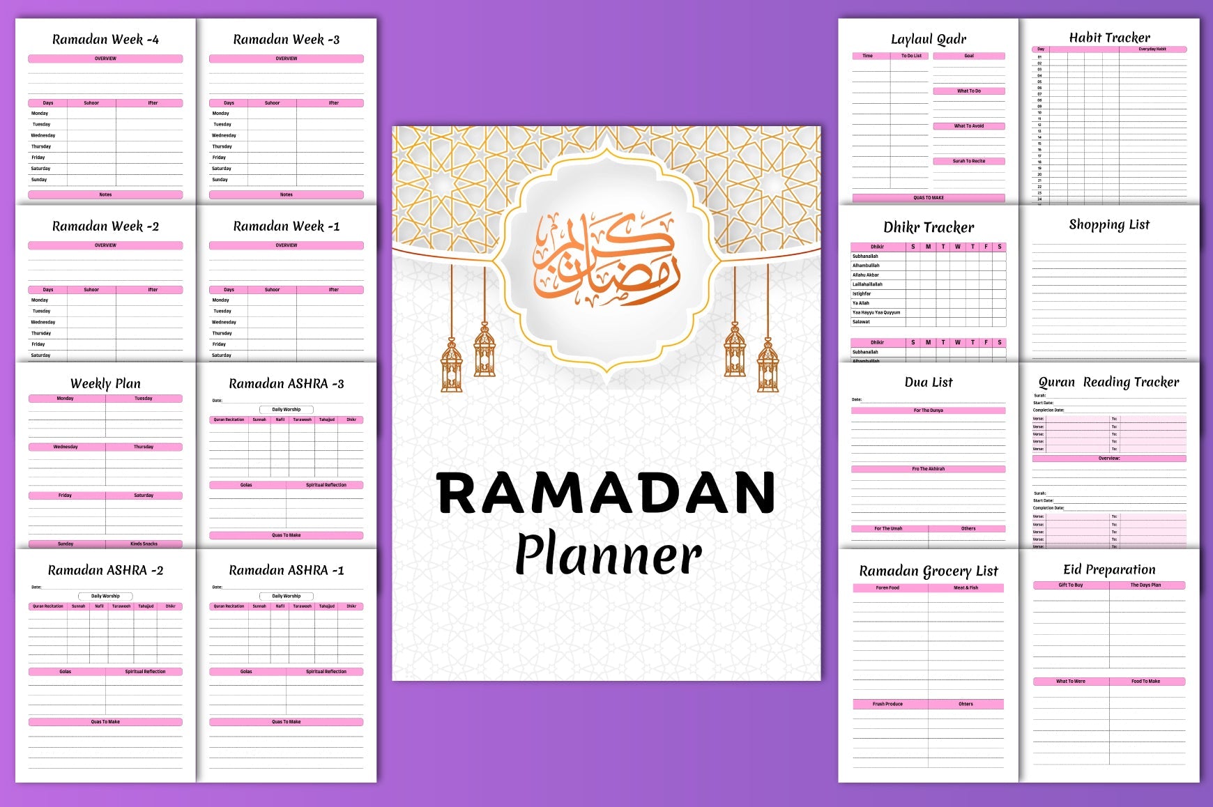 Ramadan Planner