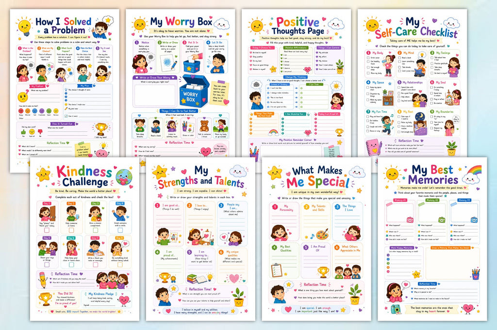 Happy Minds For Kids Planner