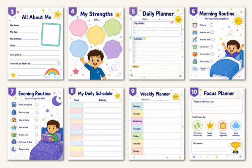 Adhd Kids Planner
