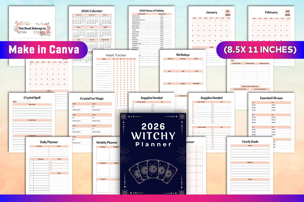 Witchy Planner
